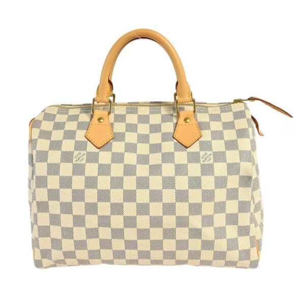 Louis Vuitton Damier Azur Speedy 30 Handbag - Picture 1 of 8